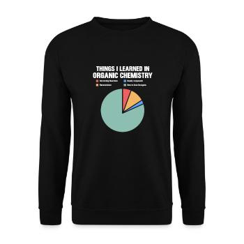 Chimie - Sweat-shirt Unisexe - noir - Devant - Alina (178cm) & Michal (187cm)