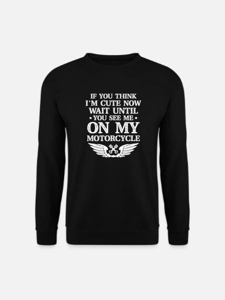 Biker - Unisex Sweatshirt - black