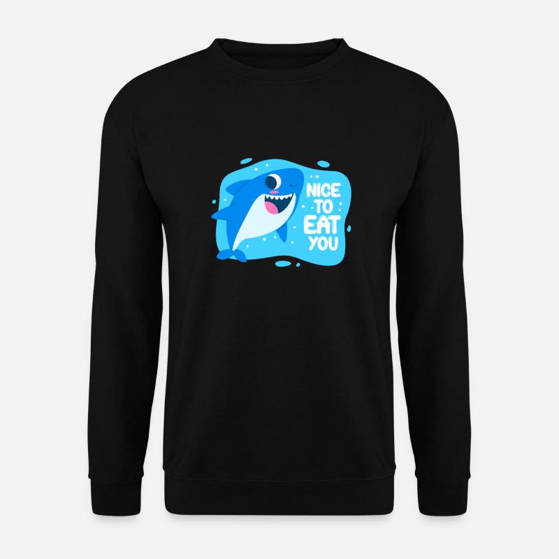 Hai - Unisex Pullover - Schwarz