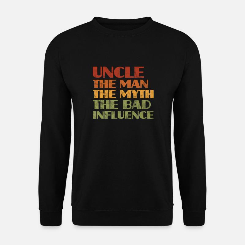 Onkel - Unisex Pullover - Schwarz