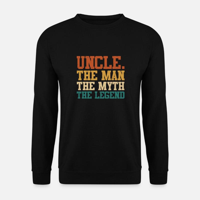 Uncle - Unisex Sweatshirt - black