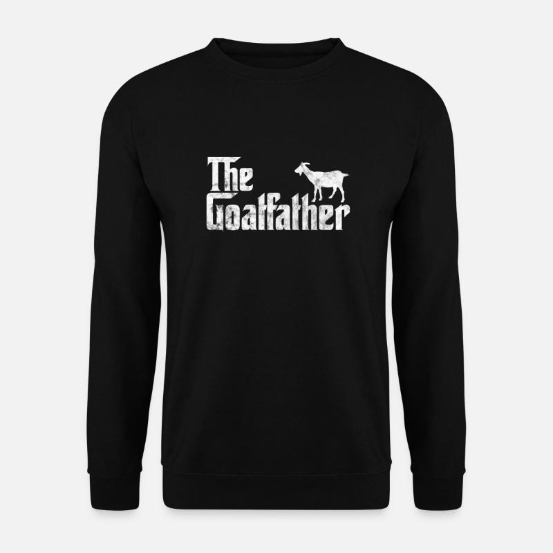 Ziege - Unisex Pullover - Schwarz