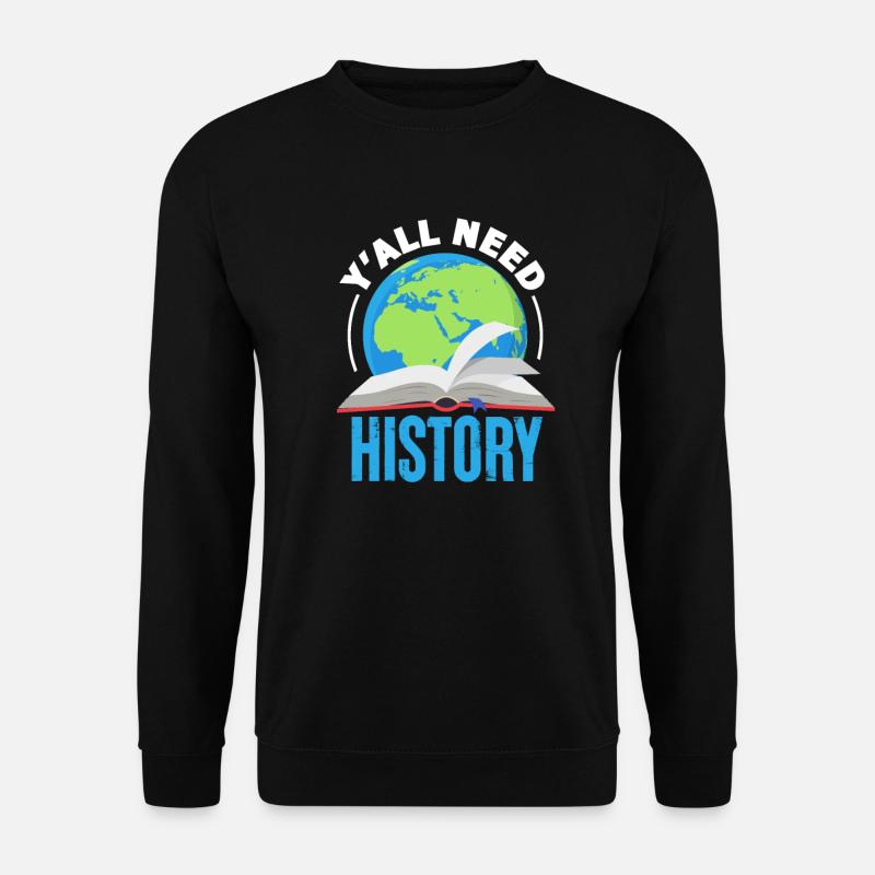 History - Unisex Sweatshirt - black
