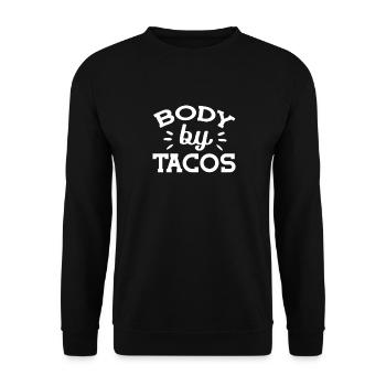 Taco - Unisex Sweatshirt - black - Front - Alina (178cm) & Michal (187cm)