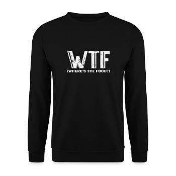 Kochen Koch Köchin Restaurant Küche Geschenk - Unisex Pullover - Schwarz - Vorne - Alina (178cm) & Michal (187cm)