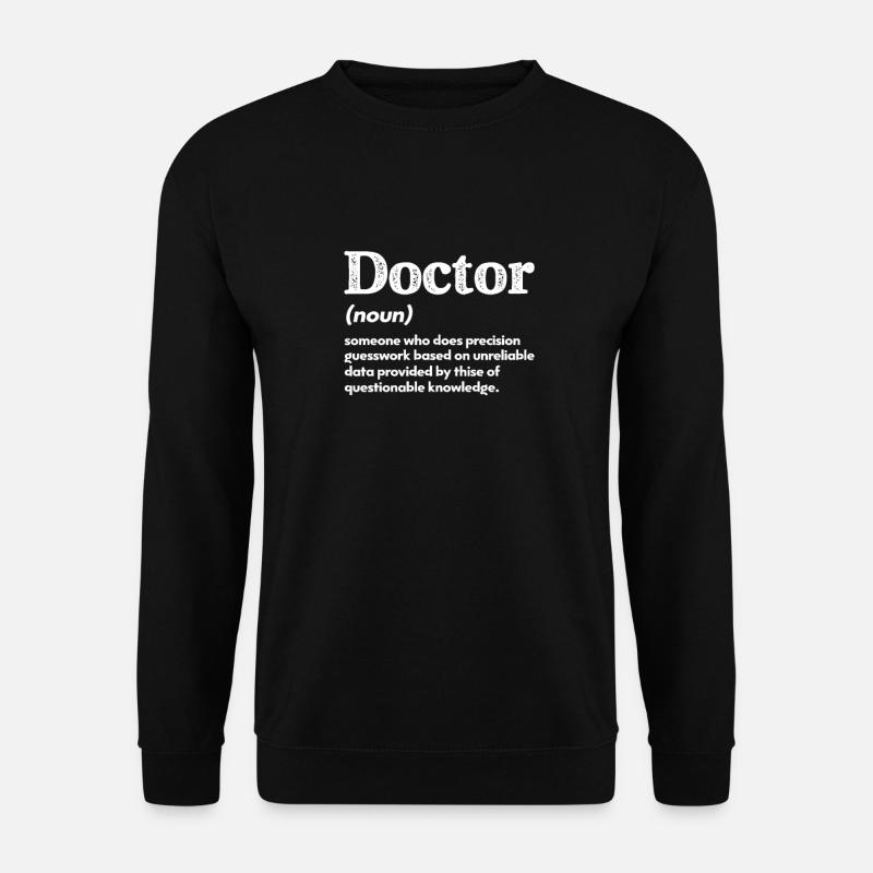 Arzt - Unisex Pullover - Schwarz