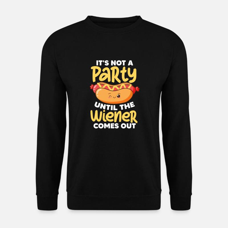 Hot Dog - Unisex Pullover - Schwarz