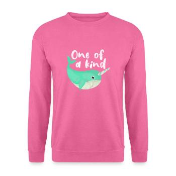 Narwal - Unisex Pullover - Pink - Vorne