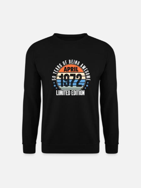 April 1972 - Unisex Sweatshirt - black