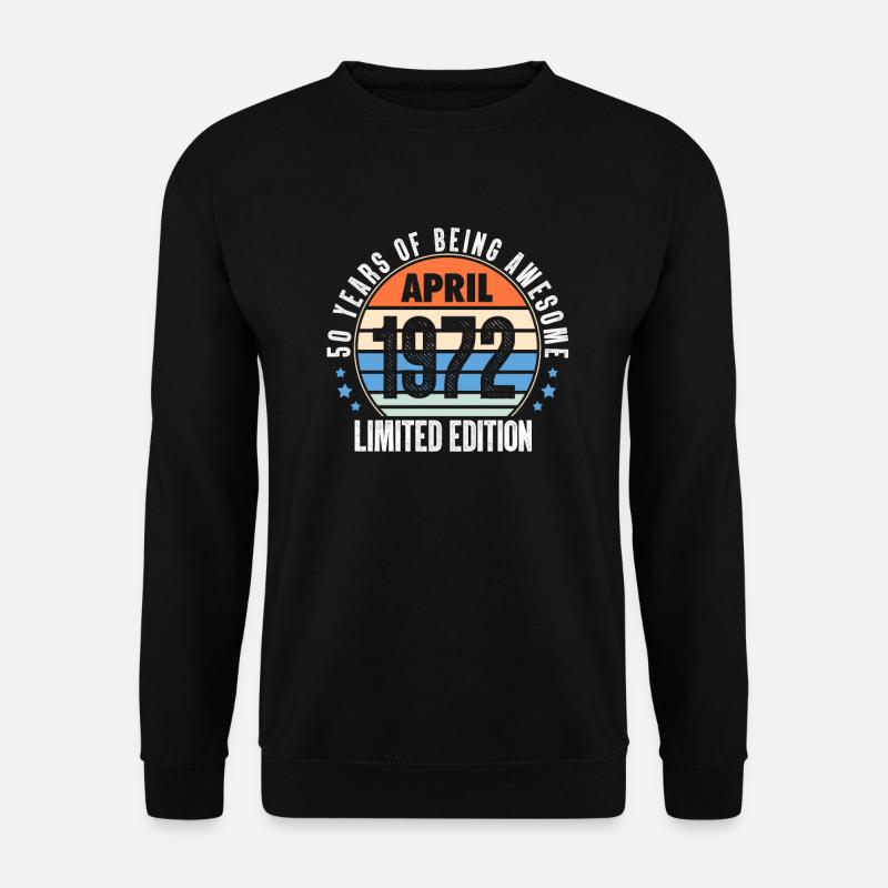 April 1972 - Unisex Sweatshirt - black