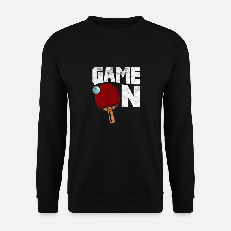 Ping-Pong Table Tennis - Unisex Sweatshirt - black