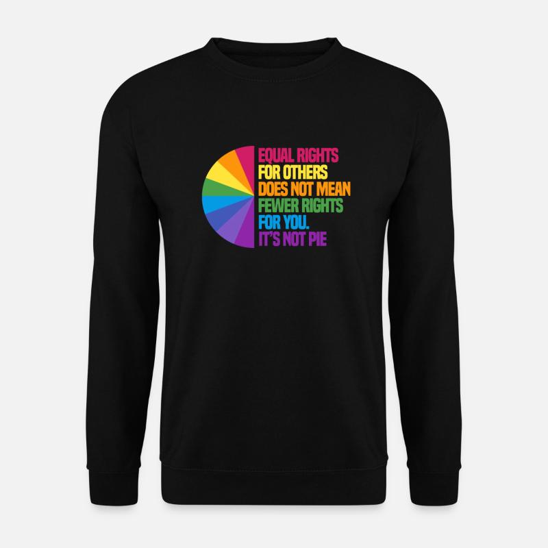 Human rights - Unisex Sweatshirt - black