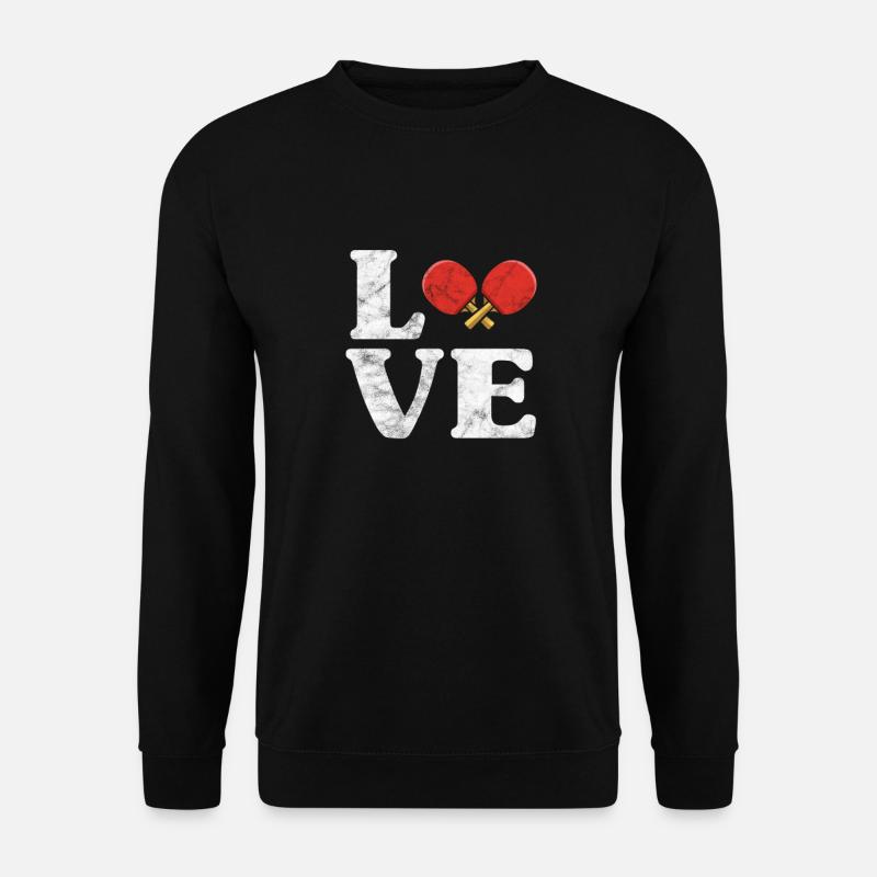Ping-Pong Table Tennis - Unisex Sweatshirt - black