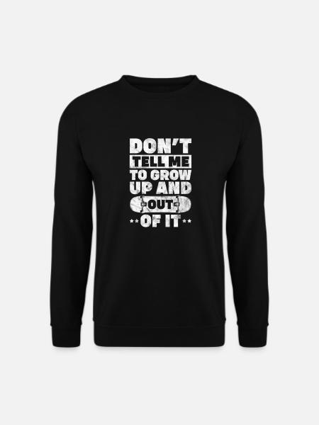 Skateboard Skater Skate Skating Gift - Unisex Sweatshirt - black