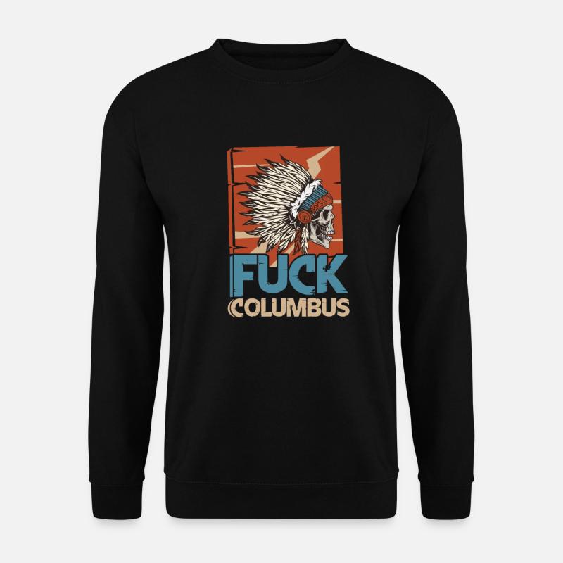 Indianer - Unisex Pullover - Schwarz