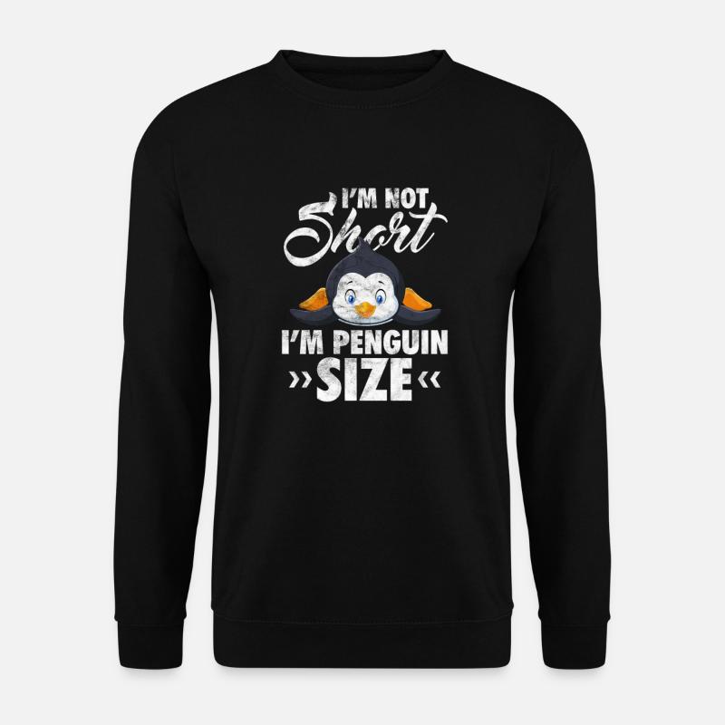 Pingouin - Sweat-shirt Unisexe - noir