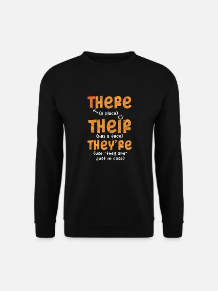 Grammar Teacher - Unisex Sweatshirt - black