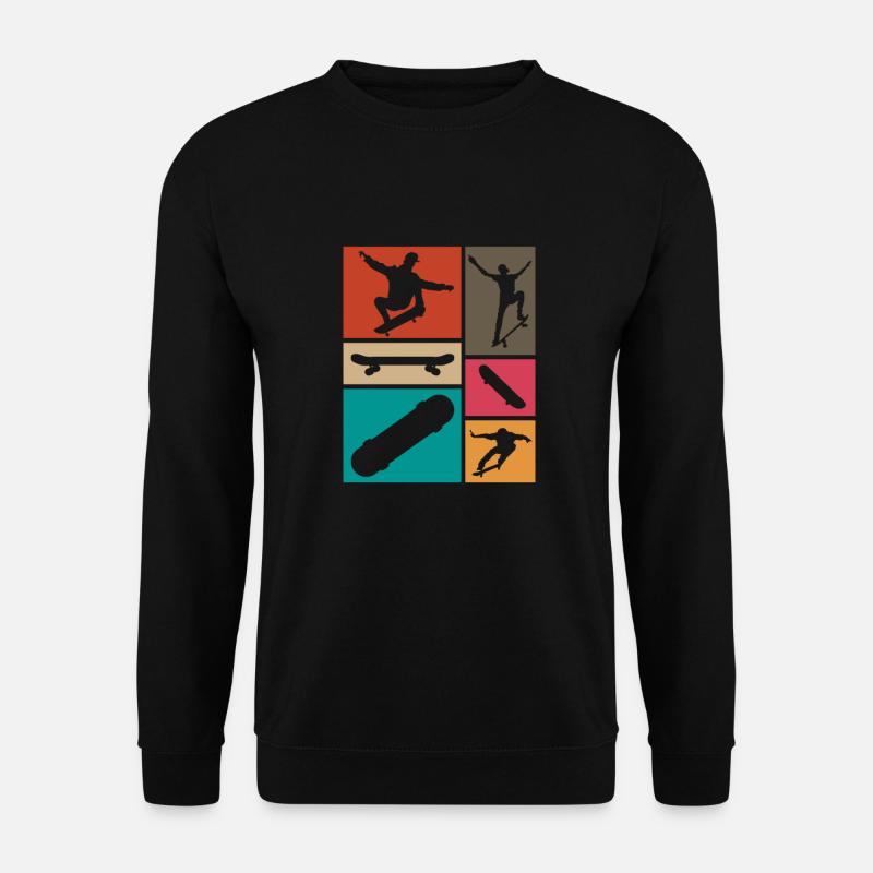 Skateboard - Unisex Sweatshirt - black