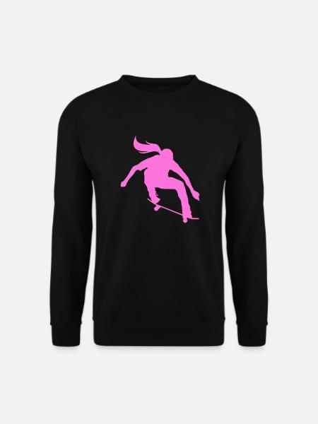 Skate Skater Fille - Sweat-shirt Unisexe - noir