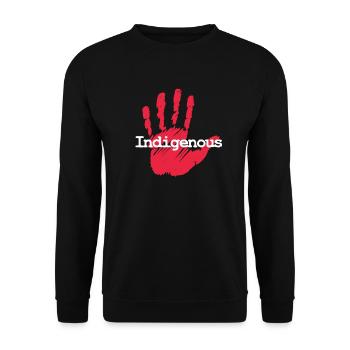 Indien - Sweat-shirt Unisexe - noir - Devant - Alina (178cm) & Michal (187cm)
