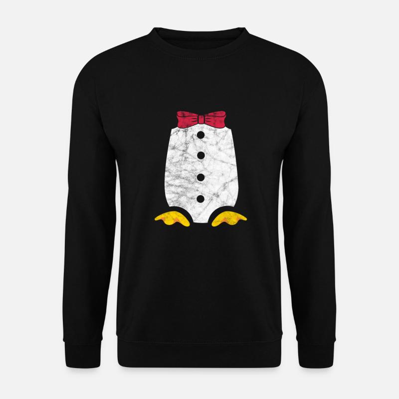 Penguin - Unisex Sweatshirt - black
