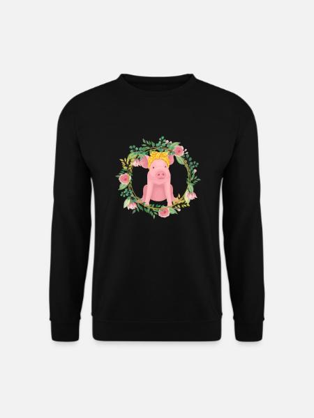 Pig - Unisex Sweatshirt - black