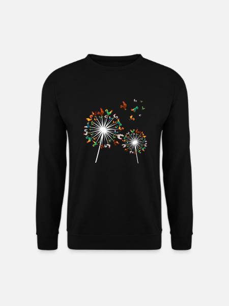 Huhn Bauernhof Geflügel Hahn Hühner Geschenk - Unisex Pullover - Schwarz