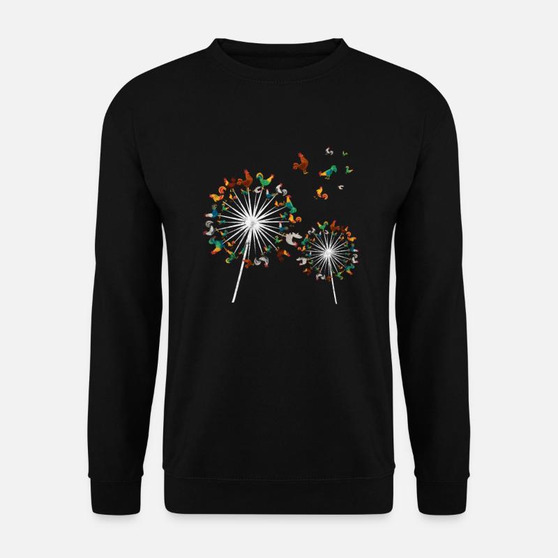 Huhn - Unisex Pullover - Schwarz
