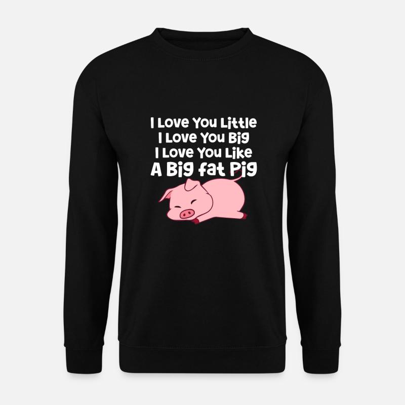 Cochon - Sweat-shirt Unisexe - noir