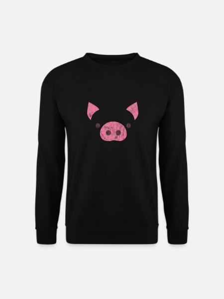 Cochon Cochon PorcLet Semer Des Cochons Cadeau - Sweat-shirt Unisexe - noir