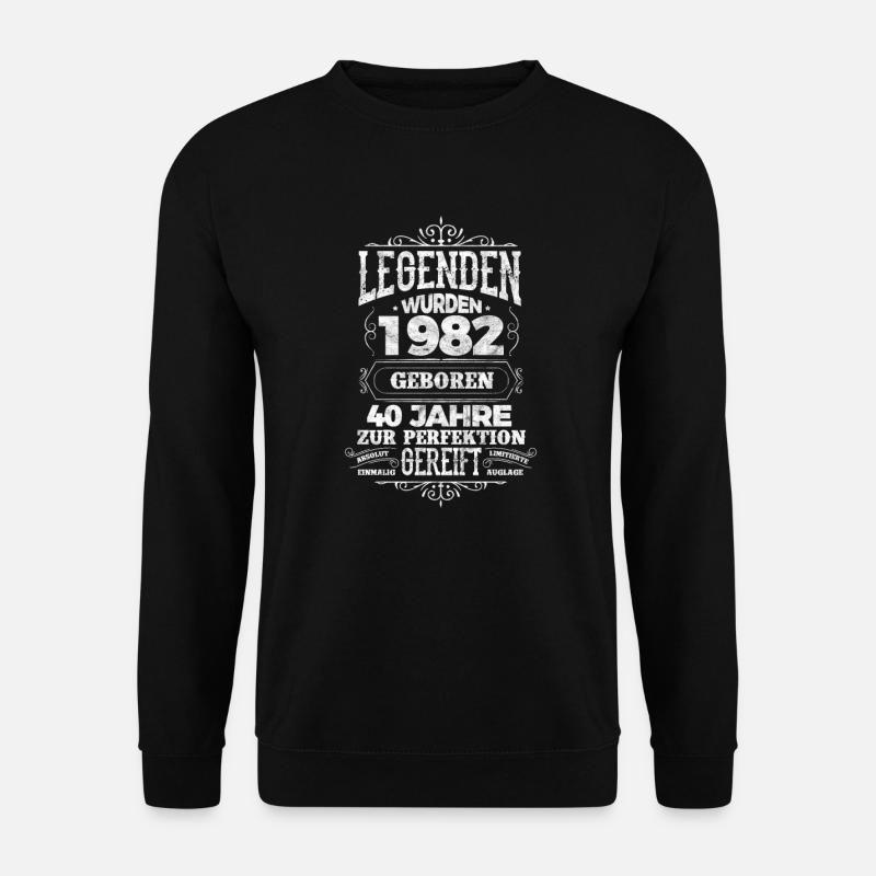 1982 - Unisex Pullover - Schwarz