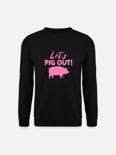 Pig - Unisex Sweatshirt - black
