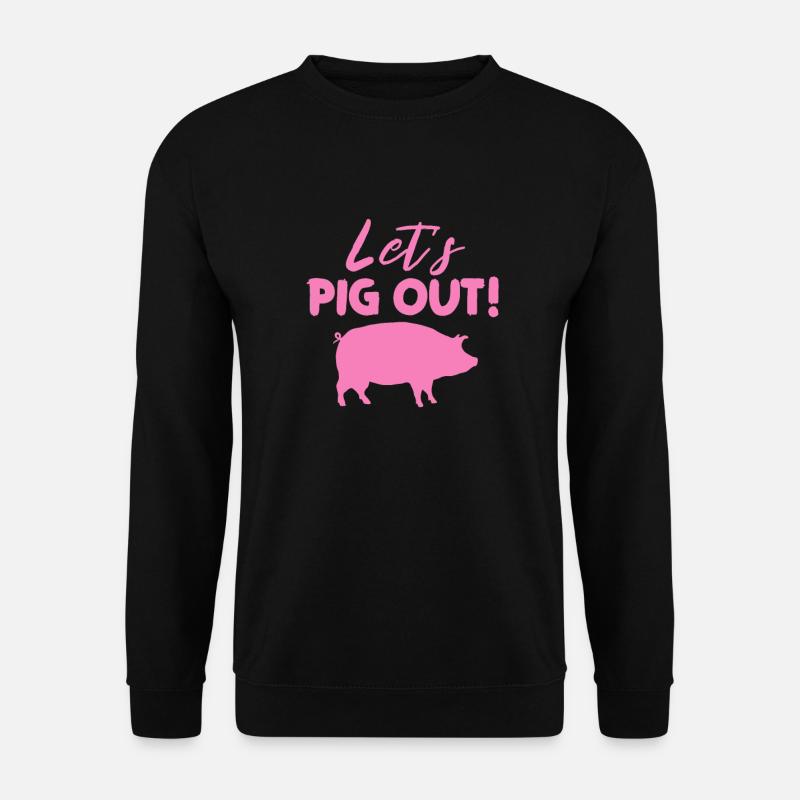 Pig - Unisex Sweatshirt - black