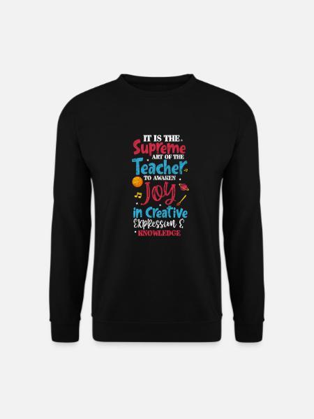 Lehrer Lehrerin - Unisex Pullover - Schwarz