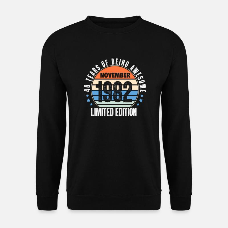 Novembre 1982 - Sweat-shirt Unisexe - noir