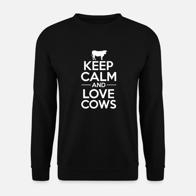 Vache - Sweat-shirt Unisexe - noir