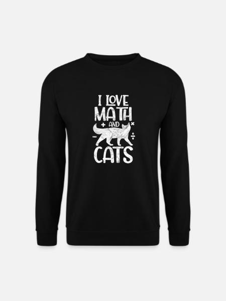 Mathematik Mathe Mathematiker Mathelehrer Geschenk - Unisex Pullover - Schwarz