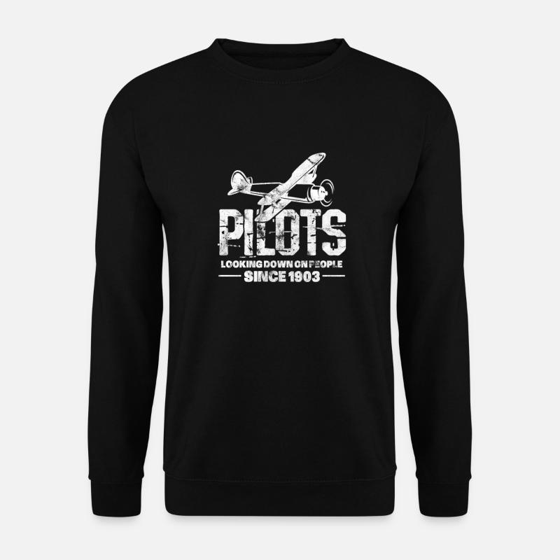 Pilot - Unisex Pullover - Schwarz