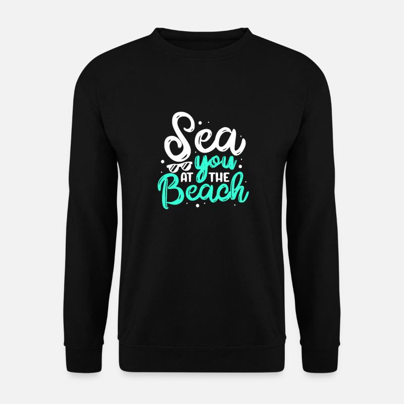 Strand - Unisex Pullover - Schwarz