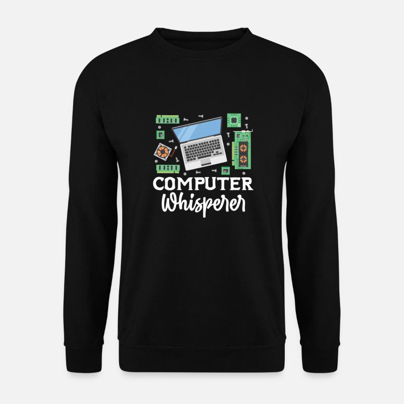 Computer - Unisex Pullover - Schwarz