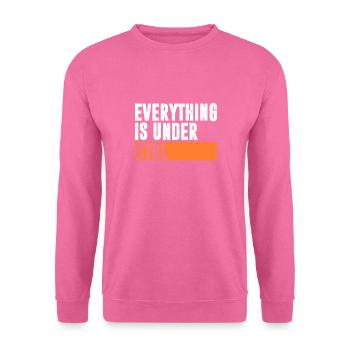 Ordinateur - Sweat-shirt Unisexe - rose - Devant