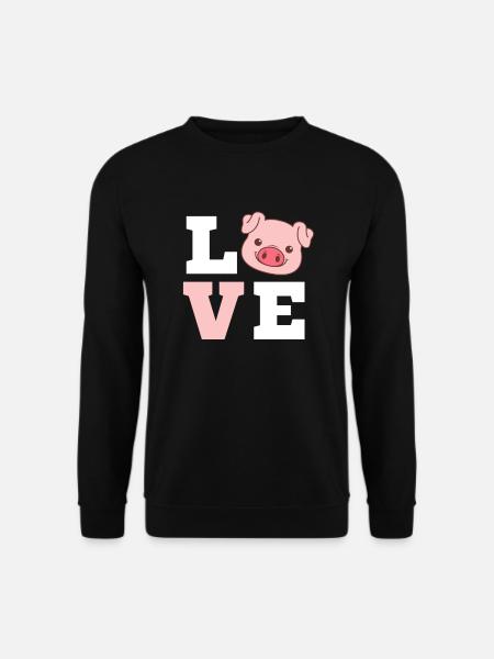 Pig - Unisex Sweatshirt - black
