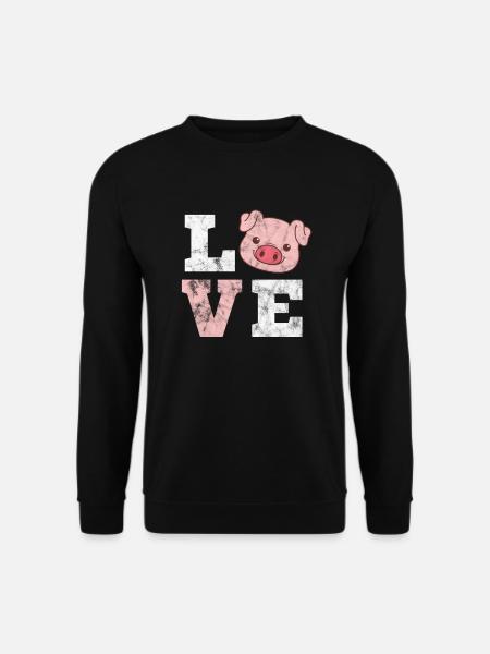 Cochon Cochon PorcLet Semer Des Cochons Cadeau - Sweat-shirt Unisexe - noir