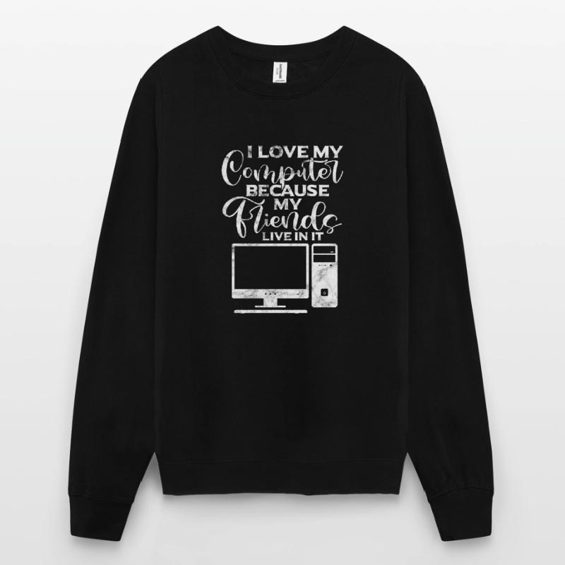 Computer Nerd PC Programmierer Informatik Geschenk Unisex Pullover