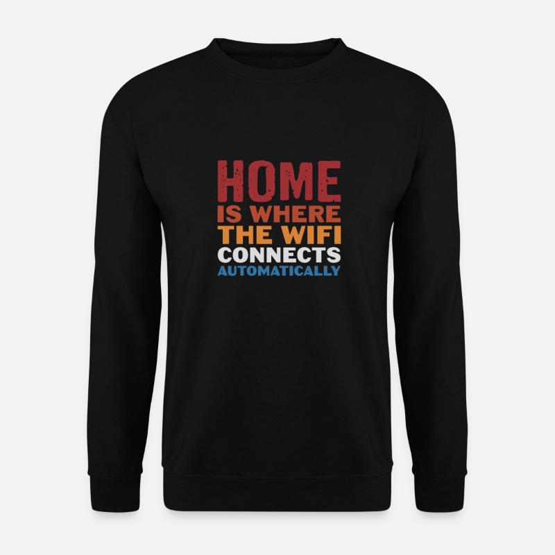 Computer - Unisex Pullover - Schwarz