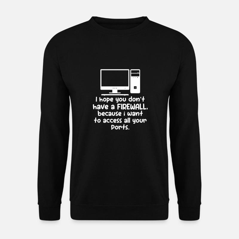 Computer - Unisex Sweatshirt - black