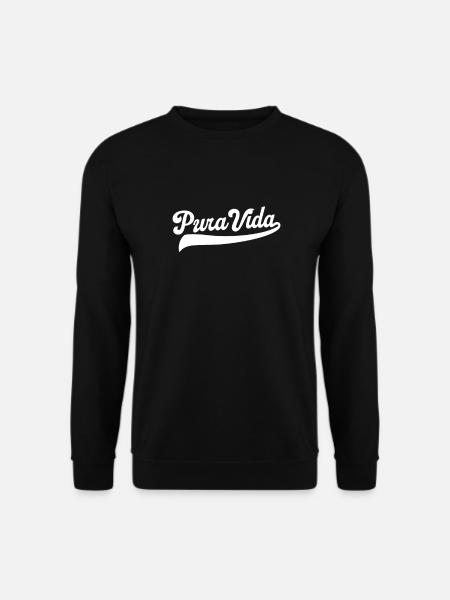 Costa Rica - Unisex Pullover - Schwarz