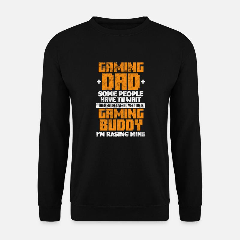 Père Gaming - Sweat-shirt Unisexe - noir