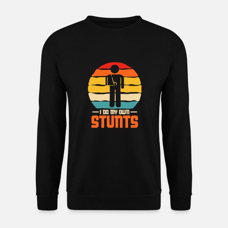 Verletzung - Unisex Pullover - Schwarz