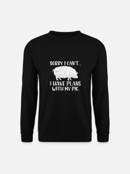 Cochon Cochon PorcLet Semer Des Cochons Cadeau - Sweat-shirt Unisexe - noir